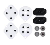 10 pz/2 set di cuscinetti in gomma conduttiva di ricambio pulsanti controller di contatto adatti per la riparazione del gamepad