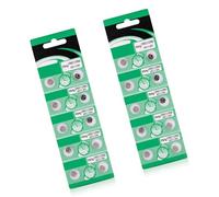 10 pz/20 batterie AG1 LR621 ad alta capacità AG1 LR621 AG1 1,5 V bottone a bottone per orologi calcolatrici piccola elettronica
