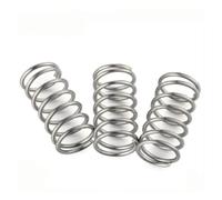 10 pz-20 pz/lotto 0.4mm In Acciaio Inox Micro Piccola Molla di Compressione OD 3mm/4mm/5mm/6mm Lunghezza da 5mm A 50mm(45mm,6mm 20pcs)