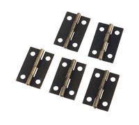 10 PZ 24 * 16mm Bronzo Antico/Oro Durevole Armadio Cerniere Con Viti for Cabinet In Legno Music Box Cerniera Della Porta Hardware(Antique bronze)