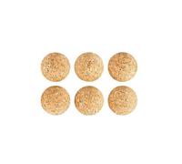 10 pz 3,15 cm sughero in legno massello biliardino biliardino pallone da calcio