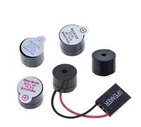 10 pz 3 V 5 V 12 V Cicalino attivo magnetico lungo segnale acustico continuo 12 * 9,5 mm(5V Active Buzzer)