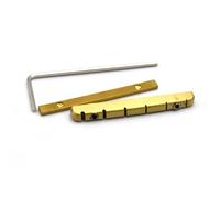 10 Pz 4/6 Corde In Ottone Chitarra Elettrica Basso Bridge Dado 42 MM/42.5 MM/38 MM Split Regolazione Dado Parti Di Ricambio(42MM)