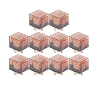 10 Pz 5 Pin relè Impermeabile relè Automobilistico 80A SPDT Universale Interruttore del relè per Auto Contatti in Rame Sostituzione DC12V (Senza indicatore luminoso)