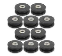10 Pz 50mm Cuscinetto in nylon Ruota Puleggia Cuscinetto Fitness Sostituzione Ruota Puleggia Attrezzatura da palestra a casa Attacchi per macchine Esercizio Accessorio per allenamento della forza