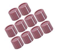 10 Pz 6.4mm Foro Puntatore Manopola Rotante Per Chitarra AMP Effetti A Pedale Overdrive Mixer Parti Accessorio per Chitarra Strumento (Color : A)