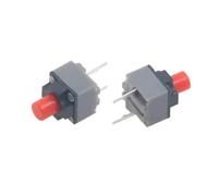 10 Pz 6 * 6 * 7.3 4.3mm 9.5mm quadrato silenzioso microinterruttore Mute interruttore può sostituire un rettangolo 6X6X4. 7