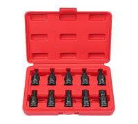 10 Pz Adattatori Riduttori Convertitori A Cricchetto Quadrati Kit, 3/8 Drive