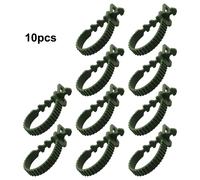 10 Pz Albero Legami Gomma Morbida Pianta Supporto Cinghie Regolabile 24cm Alto