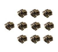 10 pz antico decorativo Hasp Retro Jewelry Box Latch Vintage Mobili Fibbia Scatole di Legno Chiusura Hardware Decorative Hasp Cerniere per Scatola di Legno Lucchetti