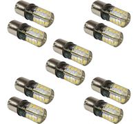 10 Pz BA15s 32 LED Lampadina Ricambio per #1141 #1156 Rv Coda Luce, Interno
