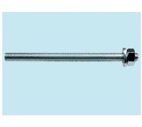 10 PZ BARRE FILETTATE CON DADO E ROSETTA FISCHER FIS A M MISURA M10X130