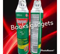 10 pz BAYGON Schiuma Spray Insetticida EXTRA PRECISIONE Scarafaggi e Formiche