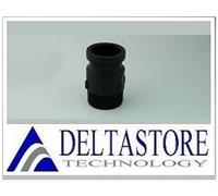 10 pz. CAMLOCK DN50 2" RACCORDO RAPIDO TIPO F IN POLIPROPILENE - POMPA CISTERNA