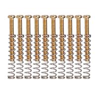 10 pz Chitarra Humbucker Viti di altezza con sorgenti doppie bobine chitarra Pickup viti e parti della chitarra