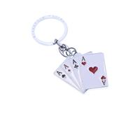 10 pz ciondolo zama poker d'assi carte poker con portachiavi bomboniera idea reg