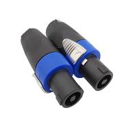 10 Pz. Connettore di potenza spina SPEAKON 4 POLI casse audio PARI NEUTRIK NL4FX