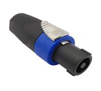 10 Pz. CONNETTORE SPEAKON 4 POLI NERO SPINA NEUTRIK casse acustiche audio