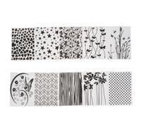 10 pz Creativo Fai da Te Goffratura Stencil Cartella per Album Scrapbook