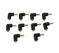 10 pz DC 5.5x2.5mm Maschio a 5.5x2.1mm Femmina Laptop Alimentatore Adattatore
