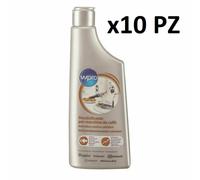 10 PZ DECALCIFICANTE MACCHINE CAFFE' ORIGINALE 250ml 484000008732 Wpro Whirlpool
