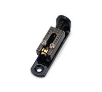 10 pz di Lusso Solo Singolo Ponte for Chitarra 43 * 10.5mm w/Chiave a Vite for 3/4/5/6/7/8 Corde di Chitarra Cigar Box Banjo Parti(Black x10pcs)