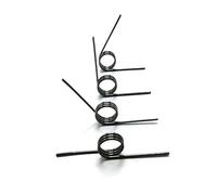 10 pz Diametro del Filo 1.4mm 3/6/9 Bobine Molla In Acciaio V-molla di Torsione Piccole Molle di Torsione Tornante primavera 180/120/90/60 Gradi ( Color : 3LAPS_15MM , Size : 60 Dregees )