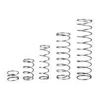 10 pz Diametro Filo 0.2/0.3/0.4/0.5mm Molla di Compressione In Acciaio Inox 304 A Spirale Pressione Lunghezza 5-25mm Esterno 1-10mm per utensili manuali, dispositivi auto(15mm,8MM_0.2MM)