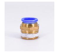 10 pz DN20 G 3/4" maschio x Fit tubo OD 16 mm ottone pneumatico tubo aria connettore rapido Push in accoppiatore acqua gas olio PIUHRKLEVD
