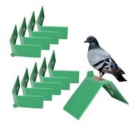 10 pz Dove Resto Stand Pigeon Bird Stand Perch Colomba Resto Telaio Grill Plastica Colomba Resto Roost Bird Stand Holder Accessori