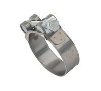 10 PZ FASCETTE FASCETTA STRINGITUBO A BULLONE PER TUBI Ø 68-73MM - BULLONE M8