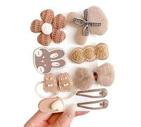10 Pz Fermagli Capelli Bambina Fiocchi Coniglio, Mollette Capelli Neonato Accessori Capelli, Per Bambine Neonati, Decorazioni Feste
