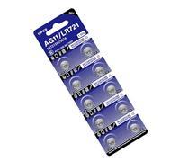 10 pz/foglio AG11 LR721 Batterie A Bottone 1.5 V Alcaline Alimentazione A Lungo Tempo Per Giocattolo Telecomandi Calcolatrice