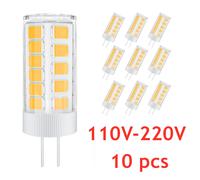 10 pz G4 Illuminazione Domestica Lampadina A Led 5 W AC110V 220 V 2835SMD 33 led Lampada In Silicone bianco Caldo/Bianco l Angolo di 360 Gradi HA CONDOTTO LA luce