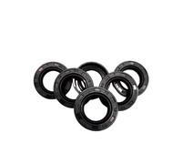 10 Pz Gomma Nitrilica Doppio Labbro Guarnizione Quadro OD 12-30mm Altezza 4-10mm TC/TG/FB Guarnizione for albero micro rotante(OD49mm)