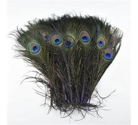 10 pz/lotto 25-30 Cm 10-12In Piume di Pavone Naturali Per Artigianato Gioielli Che Fanno Decorazione di Nozze