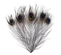 10 pz/lotto 25-30 Cm 10-12In Piume di Pavone Naturali Per Artigianato Gioielli Che Fanno Decorazione di Nozze