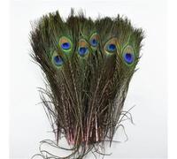 10 pz/lotto 25-30 Cm 10-12In Piume di Pavone Naturali Per Artigianato Gioielli Che Fanno Decorazione di Nozze