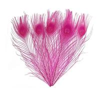 10 pz/lotto 25-30 Cm 10-12In Piume di Pavone Naturali Per Artigianato Gioielli Che Fanno Decorazione di Nozze