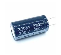 10 pz/lotto 330UF 200v 330UF condensatore elettrolitico in alluminio dimensione 18 * 35 200V330UF 20%