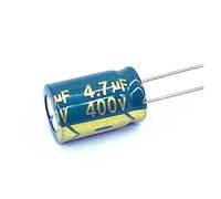 10 pz/lotto 400 V 4.7 UF ad alta frequenza a bassa impedenza 400 V 4.7 UF condensatore elettrolitico in alluminio dimensione 8 * 12 20%(40pcs)