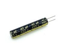 10 pz/lotto 47UF 450v 47UF condensatore elettrolitico in alluminio dimensione 13 * 50 20%