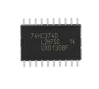 10 pz/lotto 74HC374D 74HC374 SOP-20 7.2 MM Octal D-Type Flip-Flop IC