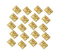 10 pz/lotto cerniere for porte dell'armadio ottone placcato mini cerniera piccola scatola decorativa in legno accessori for mobili