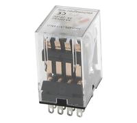 10 pz/lotto HH54PL relè elettromagnetico con indicatore LED HH54P serie MY4 AC 220V 110V 24V 12V HH54P-L MY4NJ(110VAC)
