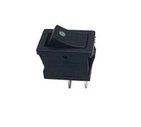 10 Pz/lotto Interruttore di Pulsante 6A-10A 110 V 250 V KCD1 2Pin Snap-in On/Off Interruttore A Bilanciere 5 Pz/lotto 21 MILLIMETRI * 15 MILLIMETRI NERO Momentaneo(Locking,10Pcs)