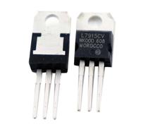 10 pz/lotto L7915CV L7915 KA7915 MC7915 TO-220 15V 1.5A Nuovo Originale in Stock