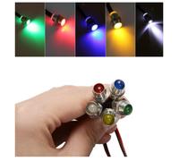 10 Pz/lotto LED Indicatore Della Lampada Della Luce Pilot Dash Direzionale Auto