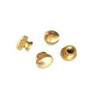 10 pz/lotto M3 M4 M5 M6 Ottone Passo Pollice Dado Zigrinato Mano Stringere Dado(M5)