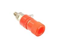 10 PZ/LOTTO Morsettiere JS-910B 4mm Amplificatore Terminale Connettore Binding Post Spina A Banana jack Montaggio Nero 5 Rosso 5(Red-S)
